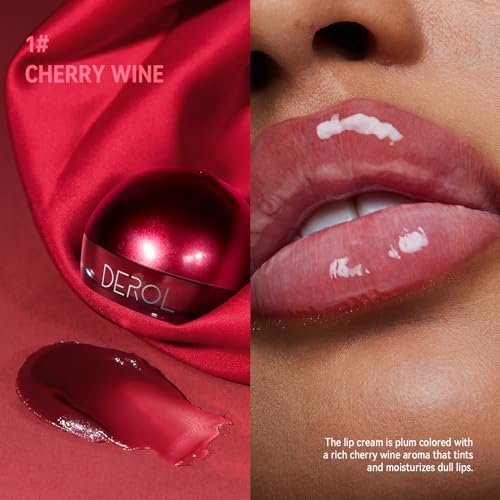 Moisturizing Overnight Lip Mask Vitamin E Lip Butter Repair Sleeping Lip Balm For Hydrated, Full Looking & Irresistible Lips(0.2 Fl Oz),Cherry