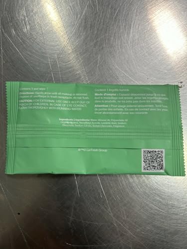 LA Fresh Makeup Remover Wipes with Vitamin E, 50 Count