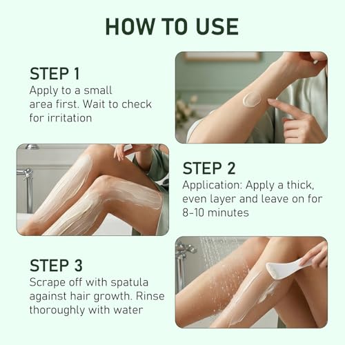 AgeVance Cyperus Rotundus Hair Removal Cream 3.52 Oz - Gentle Painless Women’s Skin Moisturizer & Hair Eliminator, Pack of 1