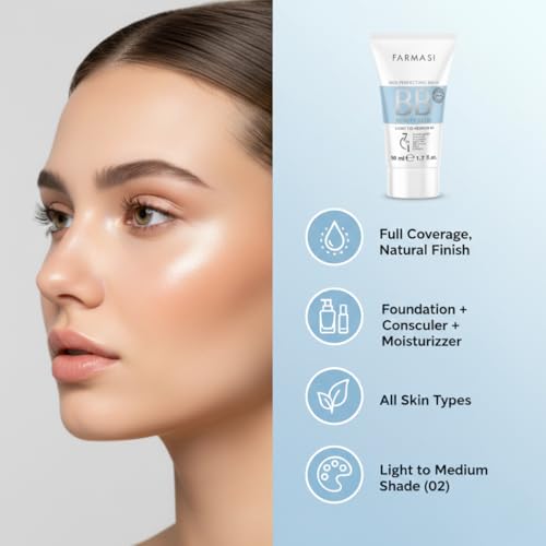 Farmasi BB Cream SPF 15 Matte - Light to Medium Shade
