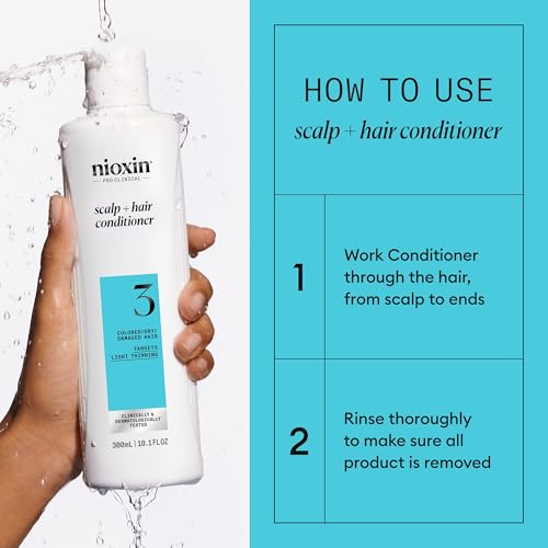 Nioxin System 3 Scalp Thickening Conditioner for Colored Hair