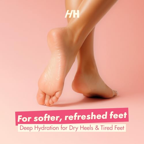 Handmade Heroes Foot Mask Gel Socks for Cracked Heels (2 Pack)