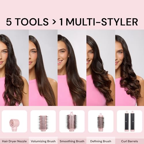 L'ANGE HAIR TurboStyle 5-in-1 Hair Dryer & Styler with Auto-Curl