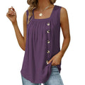 MARSVOVO Women's Summer Square Neck Tank Top