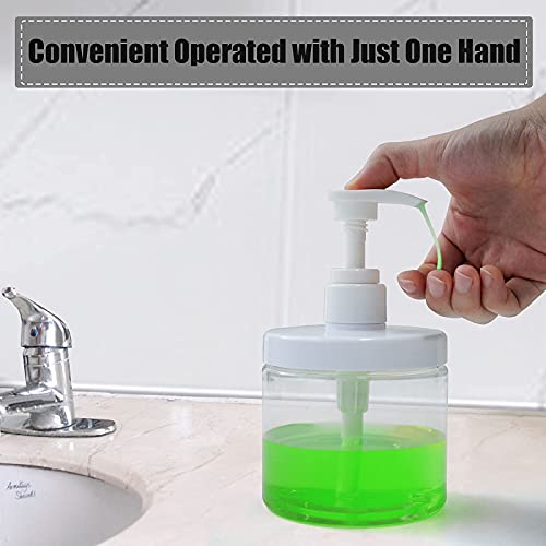500ml Pump Bottle Dispenser | Refillable Bathroom Container