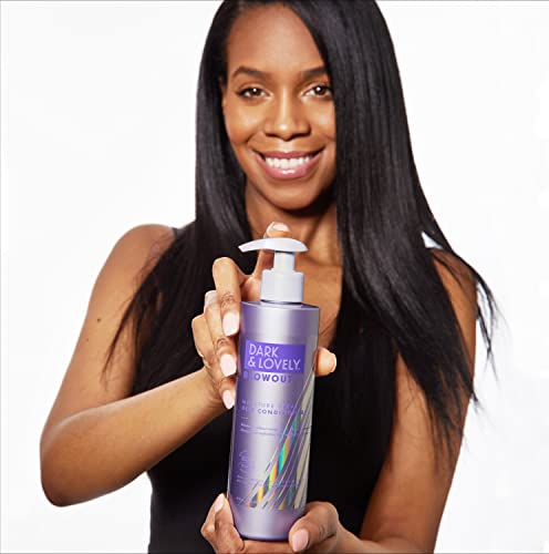 Dark and Lovely Blowout Moisture Hair Mask & Conditioner 12 oz