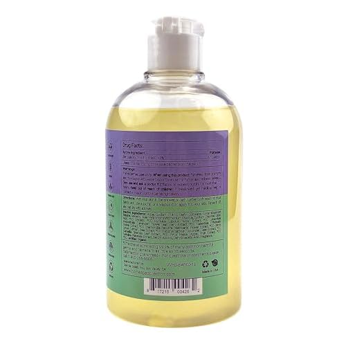Body Wash, Lemon Scent, Antibacterial Soap for Hands and Forearms With Hazel, Willow Bark Extract, and Tea Tree Oil, Clean Nourishing Formula, Vegan, Paraben Free, Non GMO, 12 FL Oz