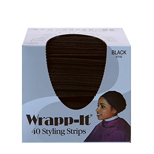 Graham Wrap-it Styling Strips for Natural Hair Wraps (40 Strips)