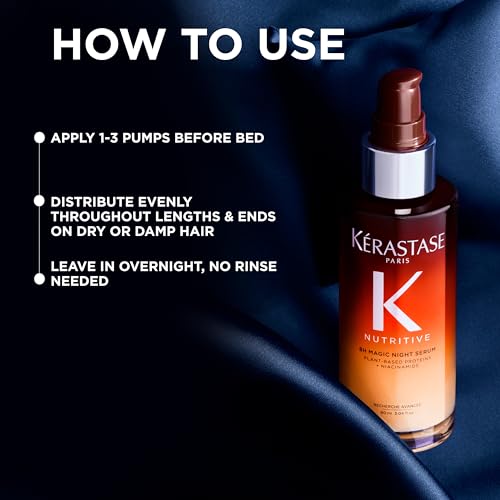 Kérastase Night Hair Serum Set for Strengthening & Nourishing