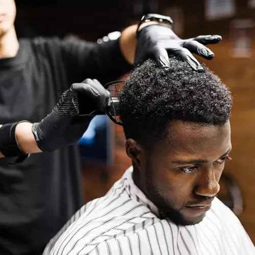 3 Pcs Afro Twist Upgrade Set: Hair Sponge Double-sided and 2 Twist Comb, Curl Sponge Hair Brush for Women Men Barber Personal Styling