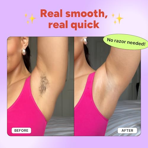 Bye Bye Bush by OYO ? Hair Removal Cream for Women Private Area, Bikini Line, Inner Thighs & Armpits, Sensitive Skin Formula, 65% Naturally Derived, Fast Acting Aloe Cucumber ? 5 fl oz