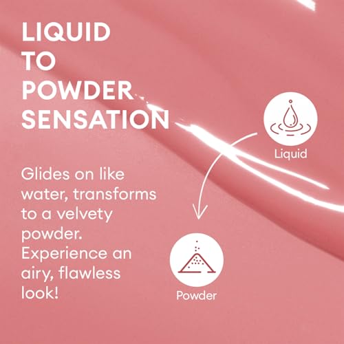 INTO YOU Liquid Blush - Matte Powder Finish, Chill Pink