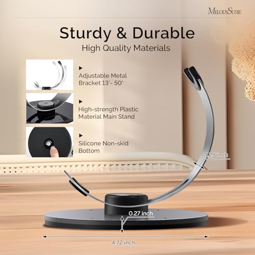 MelodySusie Portable Electric Nail Drill,PC120B Compact Efile with MelodySusie Nail Drill Pen & Bits Holder Stand