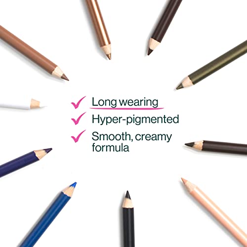 wet n wild Color Icon Kohl Eyeliner Pencil, Rich Hyper-Pigmented Color, Smooth Creamy Application, Long-Wearing, Matte Finish, Packaged, Cruelty-Free & Vegan - Taupe of the Mornin'(Pack of 4)