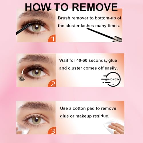 LAUBESS Lash Remover for Extensions - Gentle & Fast 10ML