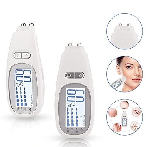 Digital Skin Moisture Analyzer with Backlit Display