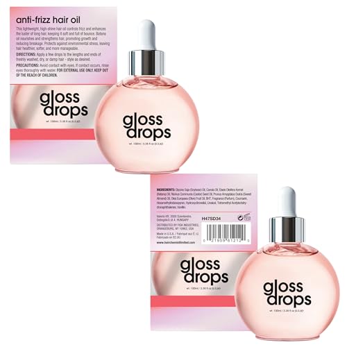 Hair Chemist Gloss Drops Anti-Frizz Hair Oil - 3.38 oz