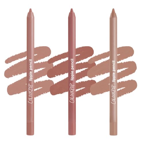 ColourPop Cool Group Chat Lippie Lip Pencil Kit - 3-Pack Lip Liners