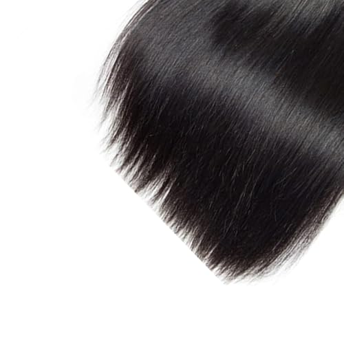 22-Inch 4x4 HD Transparent Lace Closure - Natural Black Human Hair
