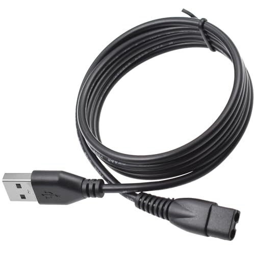 Replacement Charger for Limural Hair Clippers, Trimmer Charger Cord Compatible with Limural Electric Shavers for Men, USB Charging Cable Power Cord Supply Adapter