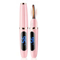 Heated Eyelash Curler - 3 Temperature Settings, USB Rechargeable