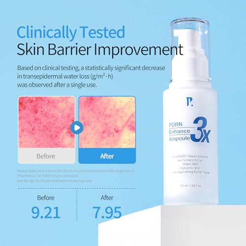 PAMS IBC 3X PDRN Enhance Ampoule, 3rd Generation PDRN, Skin Rejuvenation, Botanical Extracts, Korean Skin Care, 1.69 fl.oz. 50ml