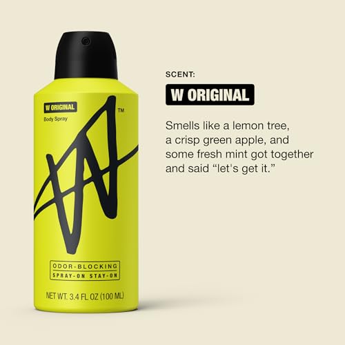 W Jake Paul Body Spray for Men | Original Scent | 3.4 fl oz