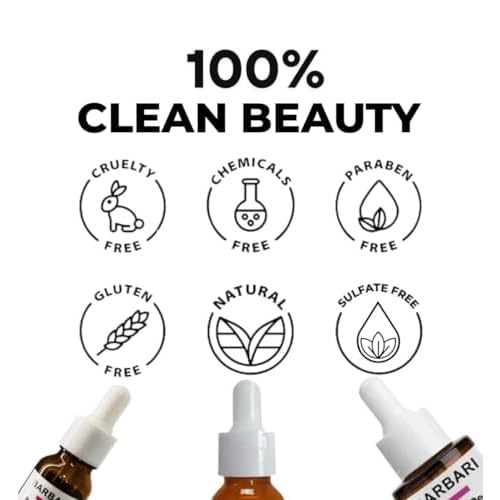 BARBARI Prickly Pear Oil ? Hydrating & Revitalizing Face, Hair & Body | Luxury Generally Used on Face, Supports Skin Elasticity & Radiance, Multi-Purpose (15ml)