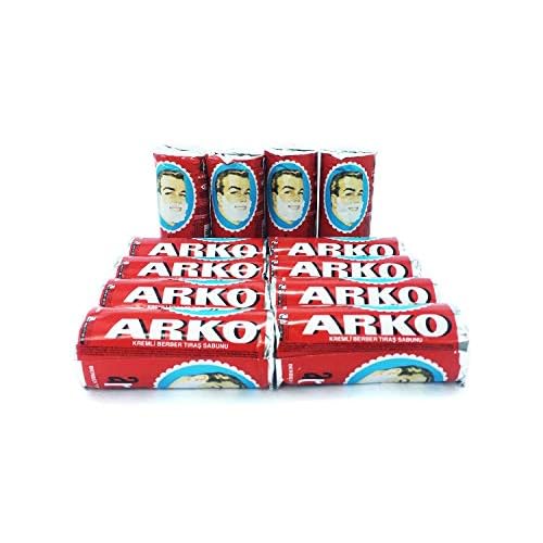 Arko Shaving Cream Soap Stick - 12 Pieces by EVYAP
