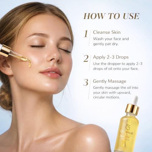 BAKUCHIOL OIL Rejuvenating Botanical Elixir with Bakuchiol Anti Aging Facial Oil with Jojoba, Rosehip & Squalane, Natural Retinol Alternative for Wrinkles, Dark Spots, Dry Skin Hydration & Glow