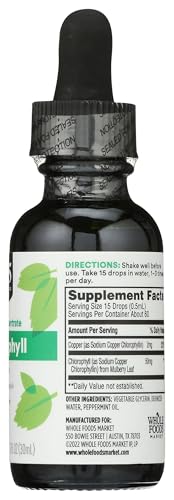 365 Chlorophyll Liquid Concentrate, Peppermint, 1 Fl Oz