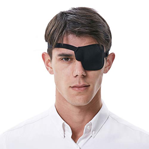 FCAROLYN 3D Eye Patch - 2nd Generation (Left Eye/Black)