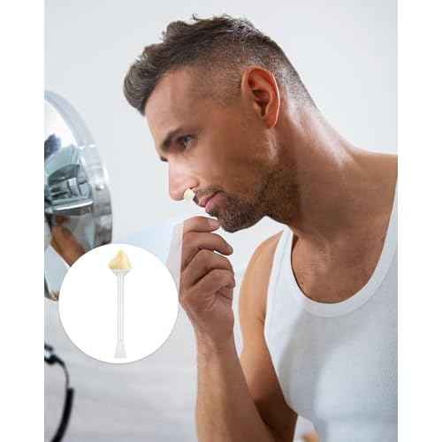 50 Pcs Nose Wax Sticks, Nose Wax Kit Men and Women Nose Wax Applicator Sticks for Nostrils Ears Face Cleaning