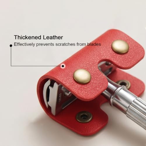 Double Edge Razor Protective Sheath PU Leather