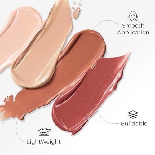 Colored Clay Under Eye Concealer with Brush Full Coverage