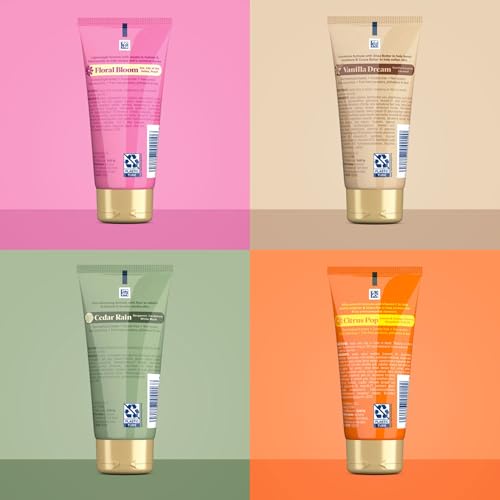Gold Bond Scented Hand Cream Gift Set - 24HR Hydrating Lotion (4 Pack, 3 oz)