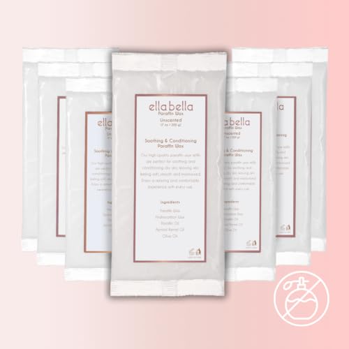 Ella Bella Unscented Paraffin Wax Refill for Hand & Foot Therapy