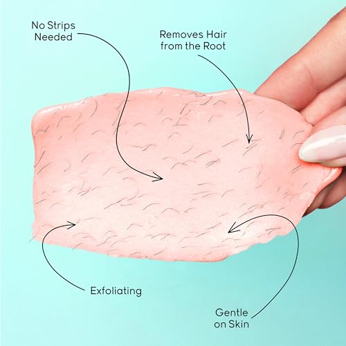 Sliick Hard Wax Beads for Hair Removal, Gummy Bears ? Stripless Wax Beads for Face, Body & Sensitive Skin, 8 oz