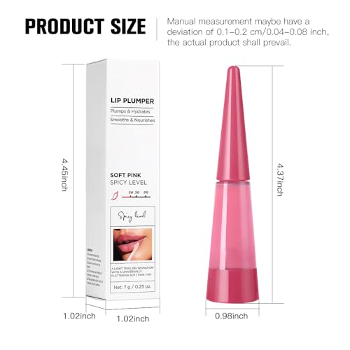 Mooppom 2-in-1 Lip Makeup Kit - 4 Nude Lip Liners & Plumper Gloss