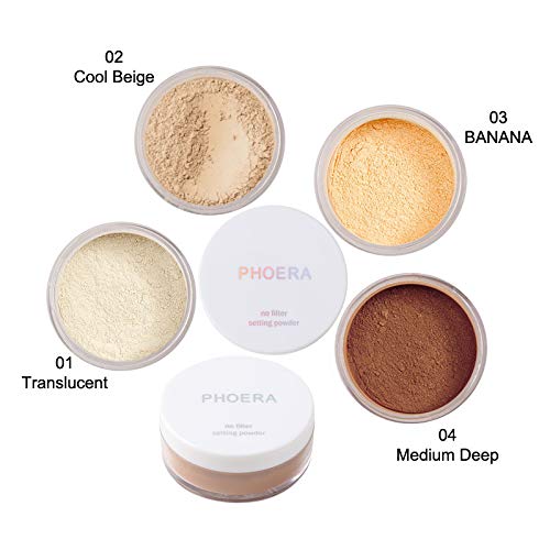 PHOERA Setting Powder Duo - Oil Control & Full Coverage