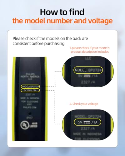 5V Fast Charger for Philips Norelco OneBlade 360 Wet & Dry Series