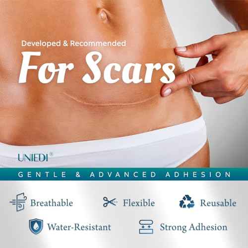 Silicone Scar Sheets, Silicone Scar Tape(1.6"x 120" Roll-300CM), Silicone Tape for Scars, Scar Tape for Surgical Scars, Silicone Scar Strips for C-Section, Tummy Tuck, Keloid, and Surgical Scars