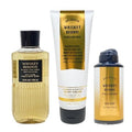 Bath & Body Works - Whiskey Reserve ? For Men - 3 pc Bundle - 3-in-1 Hair, Face & Body Wash, Deodorizing Body Spray and Ultimate Hydration Body Cream ? 2021