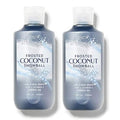 Bath and Body Works 2 Pack Frosted Coconut Snowball Shower Gel 10 Oz.