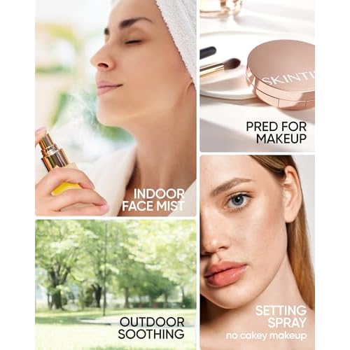 Radiance Booster Serum Spray, Hydrating Face Mist with Bifida Ferment & Squalane, Glow Serum for Radiant Skin, Soothes Skin, Vegan Skin Care, All In One Mist 3.3 fl oz