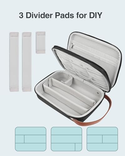 Luxtude Hard Hair Clipper Case for Trimmers and Accessories