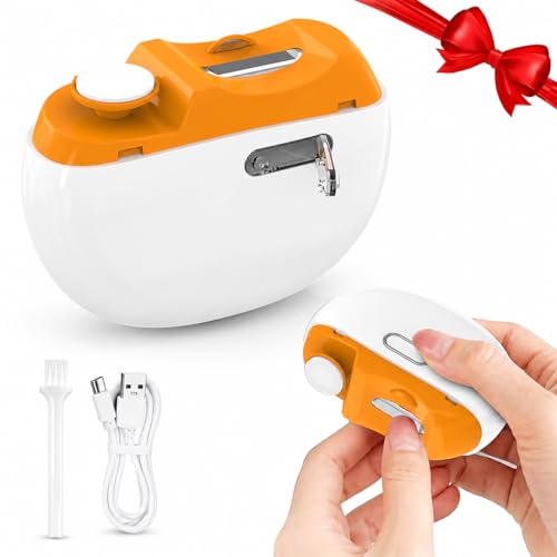 Electric Nail Clipper 2-in-1 Trim & Collect for All Ages