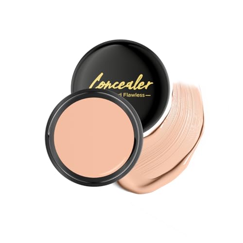 QIC Full Coverage Under Eye Concealer - Waterproof Pot, 0.53oz