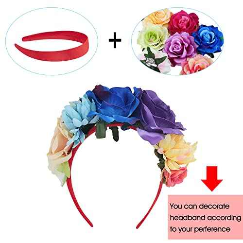 Duufin 30 Pieces Satin Headband for Women and Girls - 1 Inch Hard Headbands in 30 Colors Plastic and Satin Fabric, Simple and Practical, Craft and DIY
