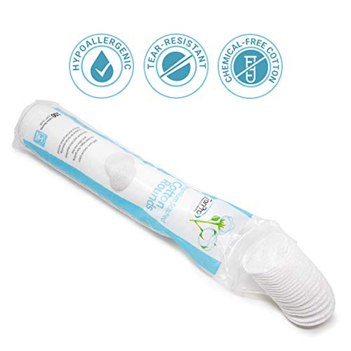 ForPro Premium Cotton Rounds, 100% Pure, 600-Count (6-Pack)